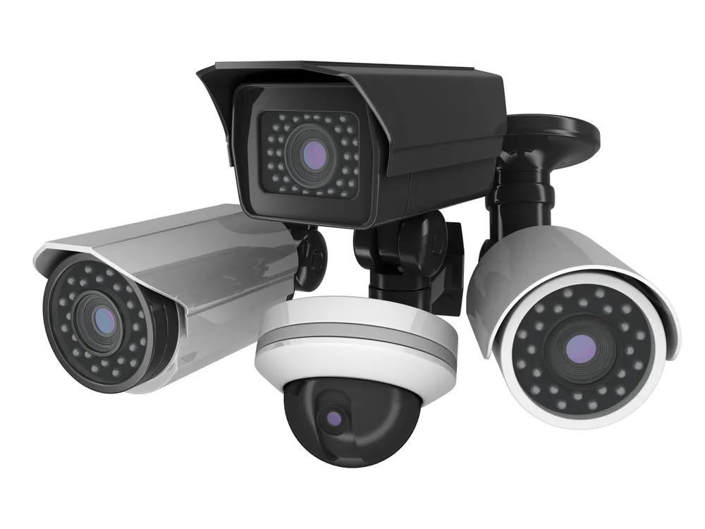 Range of CCTV cameras